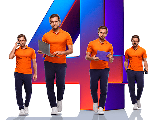 Великолепная четверка Ростелеком в&nbsp;село Черёмуховка (Республика Коми)